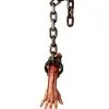 Abgetrennter Arm In Ketten -Halloween Geschaft abgehackter arm in ketten severed hanging arm in chain halloween deko halloween decoration 39409 01