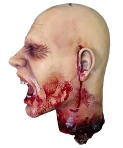 Abgetrennter Latex Schädel -Halloween Geschaft abgehackter kopf aus latex latex kopf fuer halloween latex koerperteile bild3 10021