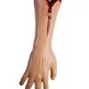 Abgehackter Blutiger Arm -Halloween Geschaft abgetrennter blutiger arm economy cut off bloddy arm halloween koerperteil 39454 01