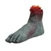 Abgetrennter Zombie Fuß -Halloween Geschaft abgetrennter zombie fuss halloween deko severed zombie feet halloween deco 37817 01