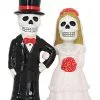 Skelett Brautpaar Salz & Pfefferstreuer -Halloween Geschaft alz und pfefferstreuer love never dies skelett brautpaar tischdekoration 27823