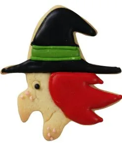 Plätzchenform Hexengesicht 8cm 8 Plätzchenform Hexengesicht 8cm -Halloween Geschaft austechform halloween hexe plaetzchenform mit halloween motiv weihnachtsplaetzchen form fuer hexen fans 28564 3