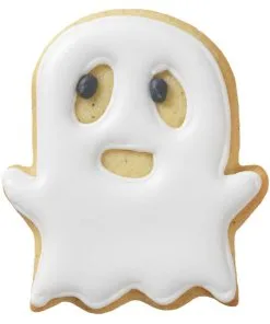 Plätzchenform Geist 7cm -Halloween Geschaft austechform halloween suesser geist plaetzchenform mit halloween motiv weihnachtsplaetzchen form fuer geister fans 28567 3
