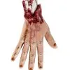 Blutige Hand Eines Zombies -Halloween Geschaft blutige zombie hand abgetrennte hand eines untoten als brutale halloween deko 25285