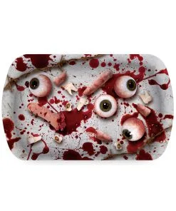 Party Tablett Halloween Blutbad -Halloween Geschaft blutiges halloween party tablett bloody halloween party tray blutbad buffet deko halloween 53226 3