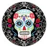 Sugar Skull Pappteller 10 St. 1 Sugar Skull Pappteller 10 St. -Halloween Geschaft dia de los muertos pappteller sugar skull pappteller day of the dead plates 28458