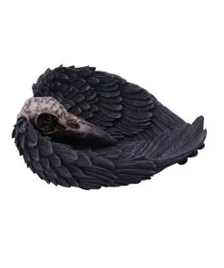 Edgars Raben Schmuckstück Teller -Halloween Geschaft edgars raben schmuckstueck schale edgars raven trinket holder gothic deko 39510 04