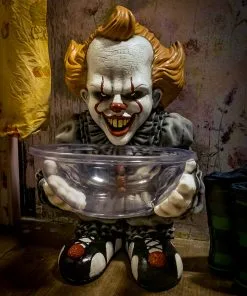 IT 2017 Pennywise Süßigkeiten Halter -Halloween Geschaft es 2017 pennywise suessigkeiten halter it movie candy bowl holder 37167 4