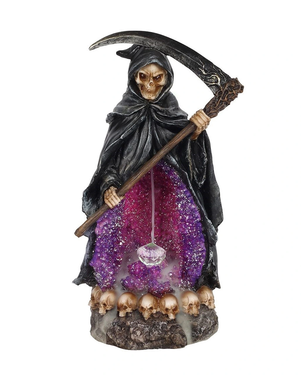 Sensenmann Backflow Räucherkegel Halter Mit LED 3 Sensenmann Backflow Räucherkegel Halter Mit LED