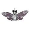 Haarige Totenschädel Motte Als Hängefigur 55cm -Halloween Geschaft haarige totenkopf motte hairy skull moth halloween dekoration halloween ungeziefer 54008 01