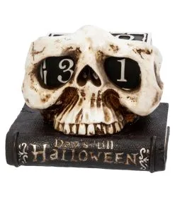 Totenkopf Halloween Countdown Zähler