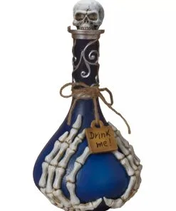 Skelett Giftflasche Mit Totenkopf