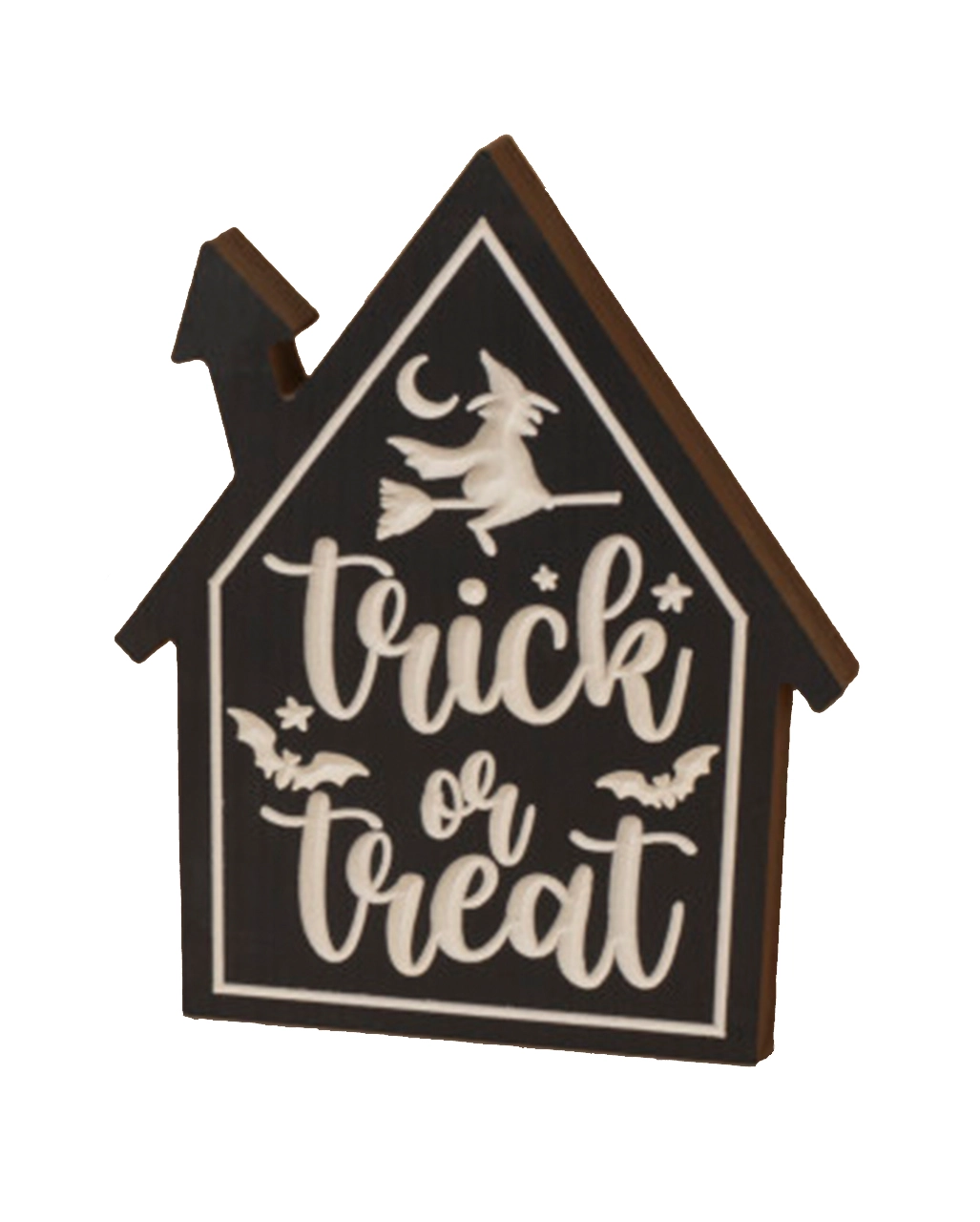 "Trick Or Treat" Halloween Aufsteller 20cm 3 "Trick Or Treat" Halloween Aufsteller 20cm