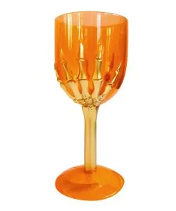 Kelch Mit Goldener Skelett Hand Für Halloween