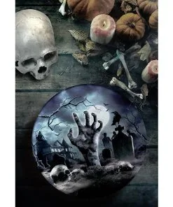 Zombie Friedhof Halloween Schale 5 Zombie Friedhof Halloween Schale -Halloween Geschaft halloween zombie friedhof schuessel halloween zombie graveyard bowl halloween friedhof dekoration 53193 2