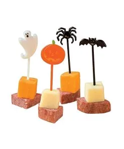 Halloween Party Picker 72 St. -Halloween Geschaft halloween party picker partypicker mit geist fledermaus kuerbis und spinnen motiv 22548 d