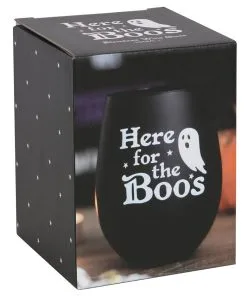 Here For The Boos Cocktail Glas -Halloween Geschaft here for the boos halloween cocktail glas halloween homeware halloween geschirr 53395 05