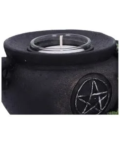 Hexenkessel Mit Efeu Kerzenhalter 2er Set 14 Hexenkessel Mit Efeu Kerzenhalter 2er Set -Halloween Geschaft hexenkessel mit efeu teelichthalter 2er set witches cauldron with ivy candle holder halloween tischdeko 51064 06