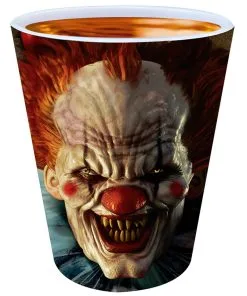 Horror Clown Zirkus Schnapsbecher 3 St.