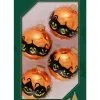 Halloween Jack O'Lanterns Christbaumkugeln Ø6,5cm 4 Stück -Halloween Geschaft jack o lanterns halloween weihnachtskugeln jack o lanterns halloween christmas balls baumkugeln halloween 54711