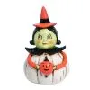 Johanna Parker Mini Pumpkin Peeps Hexen Figur -Halloween Geschaft johanna parker hexe mini pumpkin peeps figur witch mini pumpkin peeps figurine halloween tisch deko 52933