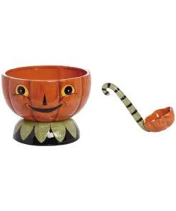 Johanna Parker Bowlenschale & Schöpfkelle Kürbis