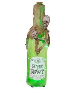 Leuchtende Glas Giftflasche Molchaugen 30cm