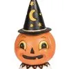 Johanna Parker Kürbis Mit Leuchtendem Hexenhut 20cm -Halloween Geschaft leuchtender johanna parker kuerbis mit hexenhut 20cm light up hat fellow johanna parker pumpkin 54056