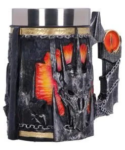 Herr Der Ringe Sauron Krug 15,5cm -Halloween Geschaft lord of the rings sauron krug lord of the rings sauron tankard herr der ringe krug 53446 04