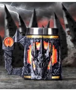 Herr Der Ringe Sauron Krug 15,5cm -Halloween Geschaft lord of the rings sauron krug lord of the rings sauron tankard herr der ringe krug 53446 07