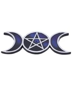 Lunar Trinity Räucherstäbchen Halter 21,5cm 13 Lunar Trinity Räucherstäbchen Halter 21,5cm -Halloween Geschaft lunar trinity raeucherstaebchenhalter lunar trinity incense burner gothic deko 54012 05