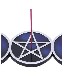 Lunar Trinity Räucherstäbchen Halter 21,5cm 14 Lunar Trinity Räucherstäbchen Halter 21,5cm -Halloween Geschaft lunar trinity raeucherstaebchenhalter lunar trinity incense burner gothic deko 54012 06