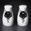 Magische Pagan Katzen Salz & Pfefferstreuer Set -Halloween Geschaft magische wicca katzen salz und pfefferstreuer set magic wicca cats salt and pepper set 50863 01