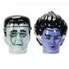 Frankenstein Pärchen Salz & Pfefferstreuer -Halloween Geschaft mr und mrs frankenstein salz und pfefferstreuer mr and mrs frankenstein salt and pepper shakers 51637 01