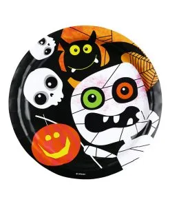 Halloween Monster Partyteller 8 Stück