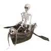 Skelett Im Boot Halloween Animatronic -Halloween Geschaft ruderndes skelett im boot animatronic halloween skeleton animatronic halloween und horror deko 53957