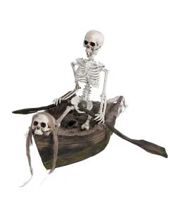 Skelett Im Boot Halloween Animatronic