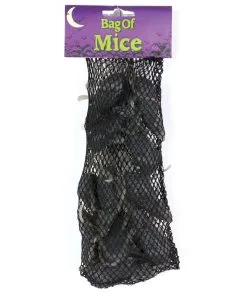 Beutel Mit Mäusen 6 Beutel Mit Mäusen -Halloween Geschaft sack voller maeuse graue maeuse aus kunststoff halloween dekoration kunststoffe nagetiere als halloween dekoration bild3 21253