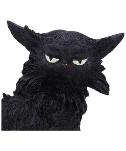 Salem Magierkatze 16,6cm -Halloween Geschaft salem hexenkatze 19cm salem witch cat 19 cm halloween tischdekoration schwarze katzenfigur 51042 05