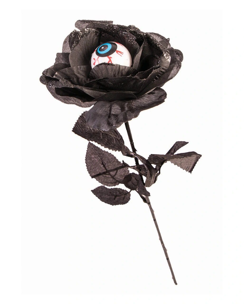 Schwarz/Graue Rose Mit Auge 4 Schwarz/Graue Rose Mit Auge – Bild 2