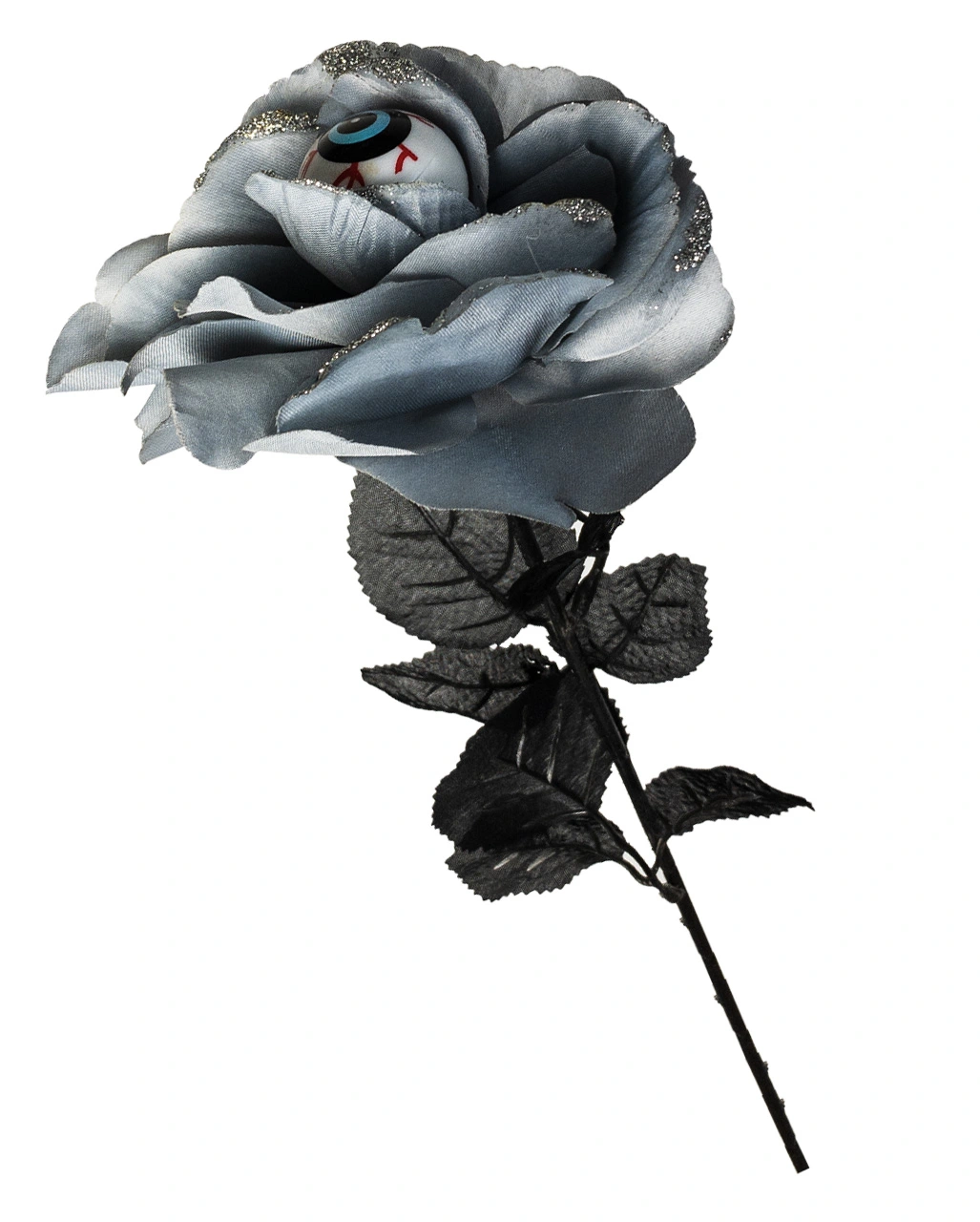 Schwarz/Graue Rose Mit Auge 3 Schwarz/Graue Rose Mit Auge