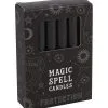 Schwarze "Schutz" Hexenkerzen 12 St. 1 Schwarze "Schutz" Hexenkerzen 12 St. -Halloween Geschaft schwarze schutz zauberkerzen black protection spell candles gothic deko 50668 01