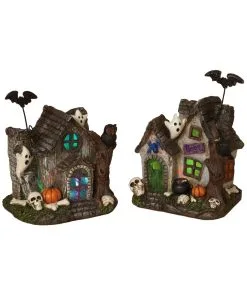 Scary Haunted House Mit LED 17cm