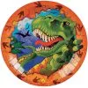 T-Rex Dinosaurier Partyteller 8 St. -Halloween Geschaft t rex pappteller halloween geschirr dinosaurier teller halloween dino geschirr halloween paper plate dinosaur 26580