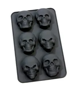 Totenschädel Silikon Backform