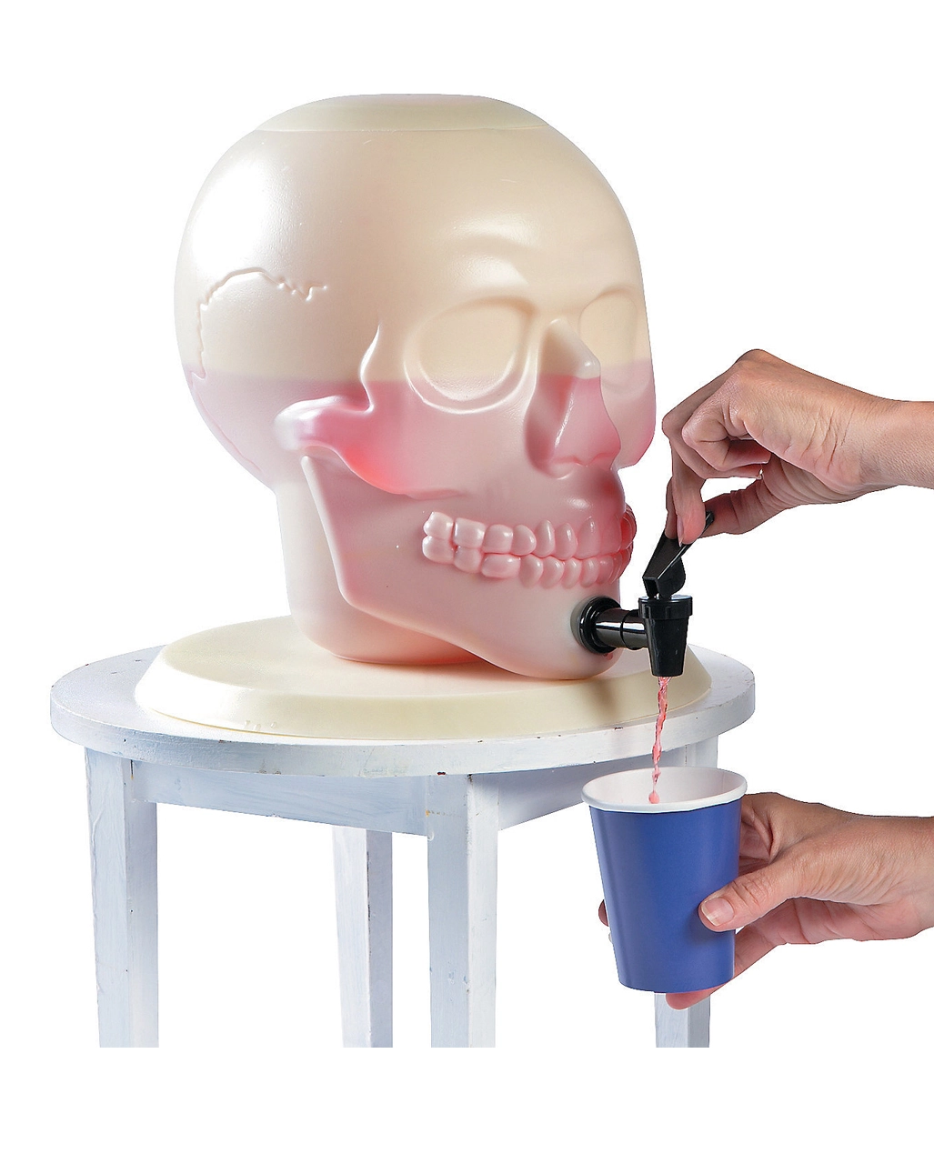 Totenkopf Getränkespender 4 Totenkopf Getränkespender – Bild 2