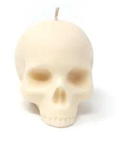 Totenschädelkerze Ohne Kiefer 6,5cm