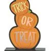 Trick Or Treat Kürbis Tischaufsteller -Halloween Geschaft trick or treat kuerbis tischdekoration trick or treat pumpkin tabletop sign halloween deko 51525 01