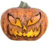 Verrotteter Kürbis Mit LED-Flammen Als Licht 30cm -Halloween Geschaft verotteter halloween kuerbis mit flammenlicht rotted halloween pumpkin with flame light 54124 01