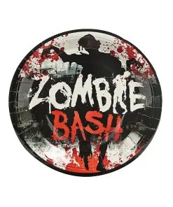 8 Große Zombie Bash Pappteller